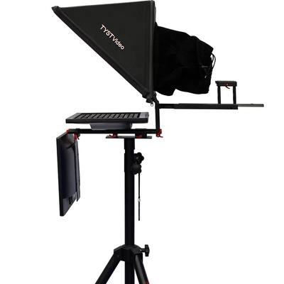 TYSTVideo Teleprompter de tela grande de 24 polegadas para estação de estúdio