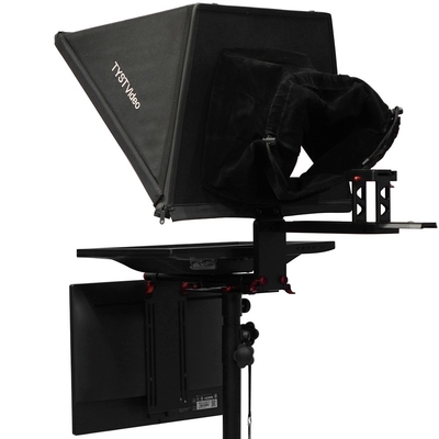 TYSTVideo Teleprompter de tela grande de 24 polegadas para estação de estúdio