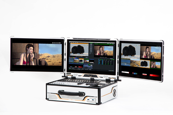 16G de RAM Profissional de Streaming ao Vivo Dispositivo AIO com Software vMix Tamanho do Ecrã 17,3 polegadas