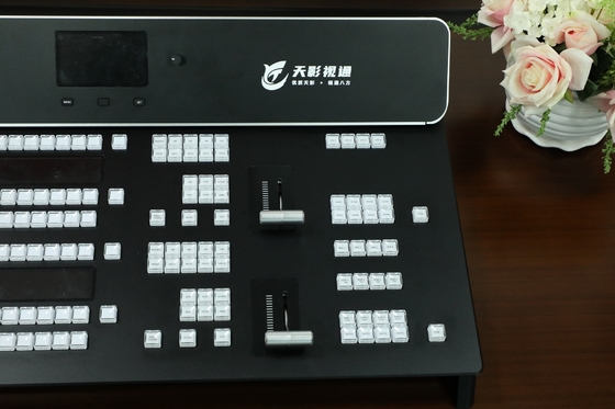 Painel de controle TYST da série BlackMagic ATEM Constellation e Television Studio