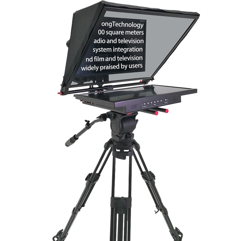 Fonte e cores de fundo personalizáveis em 1000nit Monitor Teleprompter para TV Studio