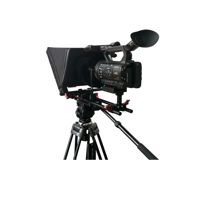 TY330 -Outlet 7-11 &quot;Teleprompter de câmera DSLR para entrevistas internas e externas