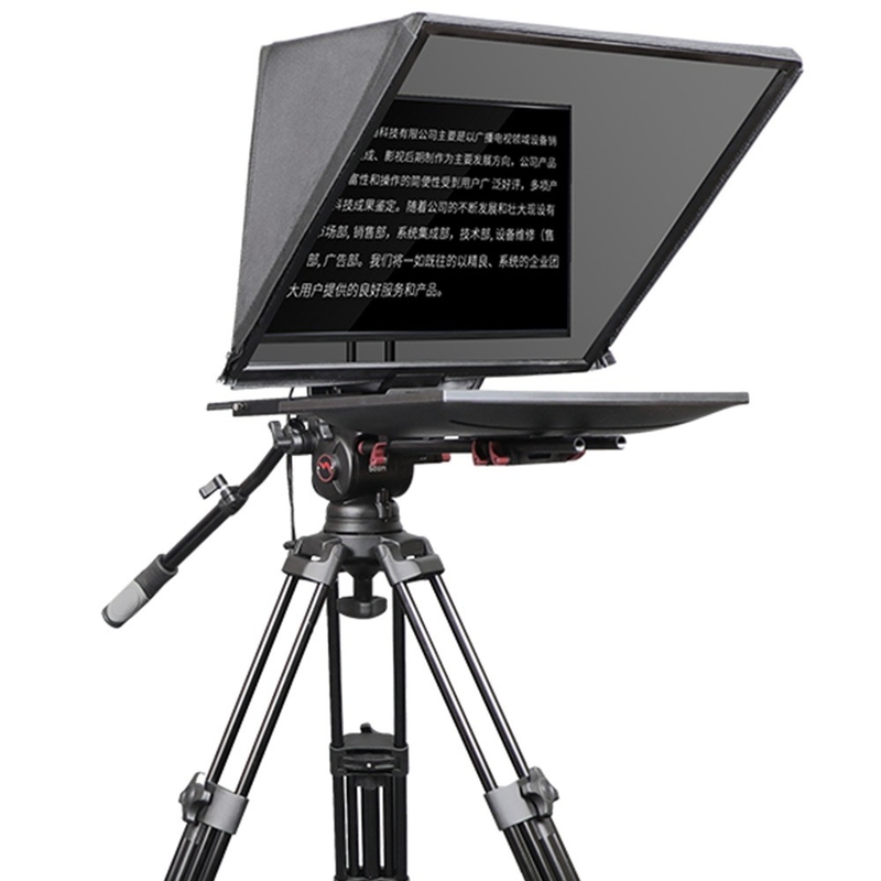 TYSTVideo Teleprompter incorporado para Studio Room Win 7 suportado 97% de transmissão de luz