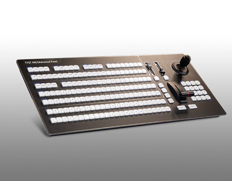 PTZ Input 4M/E TYST Switch Panel teclado VMIX Painel de controle 4ME Real Time Live Slow Motion Playback Systems