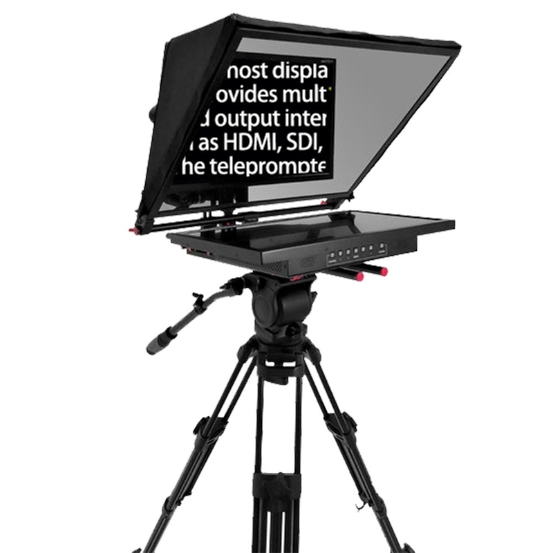 Teleprompter de notícias de alta performance de 21 polegadas com brilho de monitor de 1000 nit