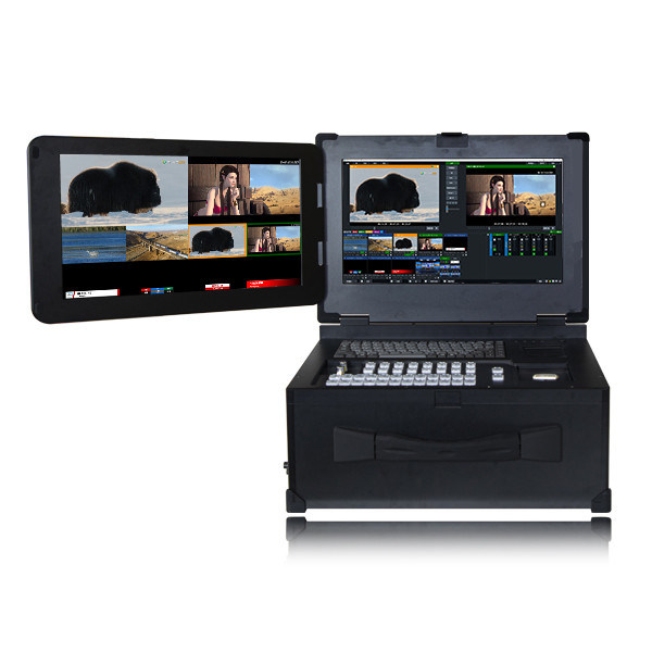 O mais recente G240S2 17,3 polegadas tela HD VMIX Software Live Streaming All-in-one Machine