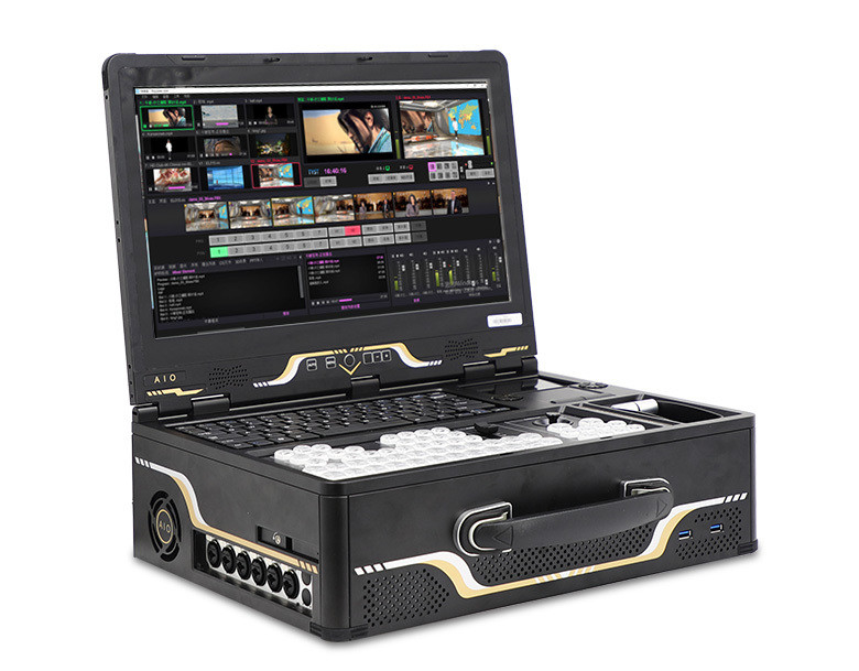 Mold vMix Streaming privado Computador todo em um com monitor de 17,3 polegadas TYSTDIRCT AIO PC